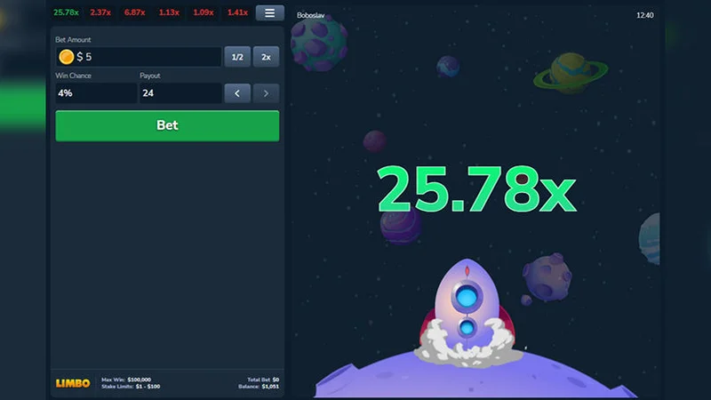 Limbo Crash Game: Target Multiplier Prediction & Auto Cashout Tips